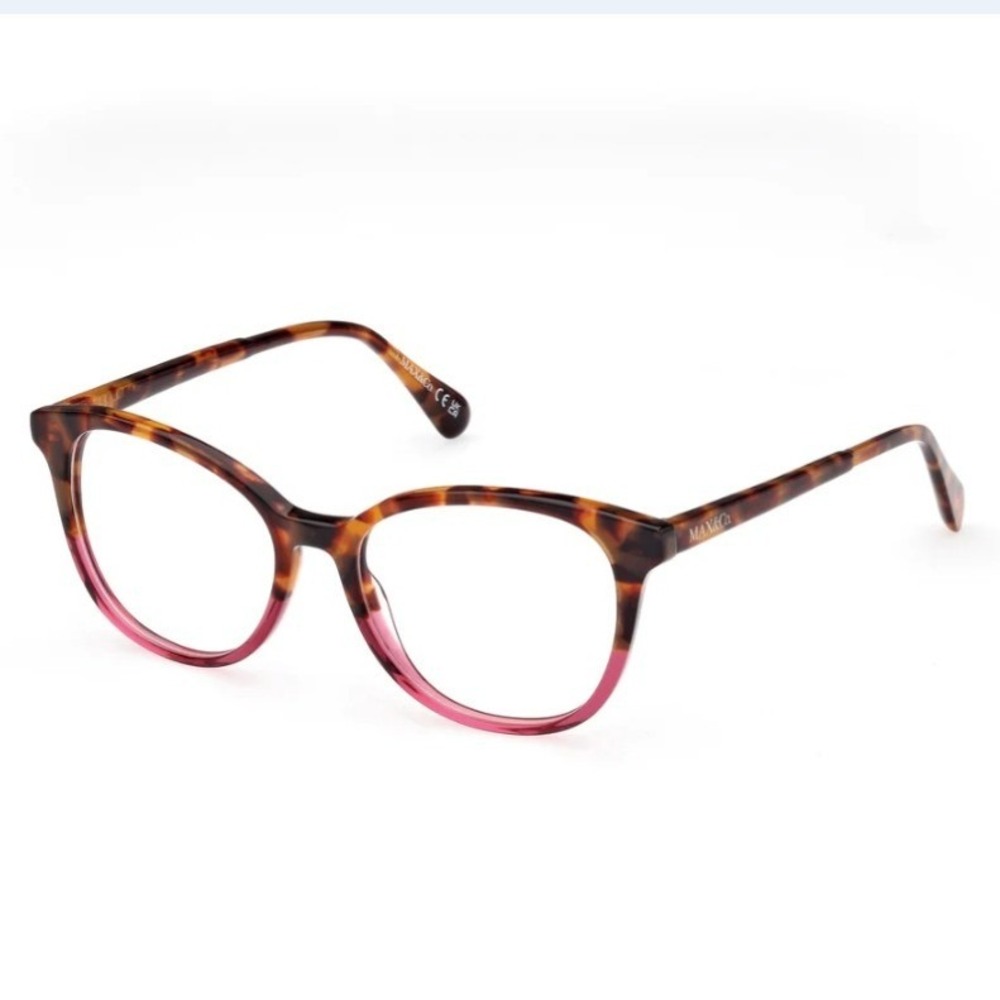 Max&Co Womens Cat Eye Eyeglasses Havana Pink Tortoise 51-16-145 055‎ NEW RX